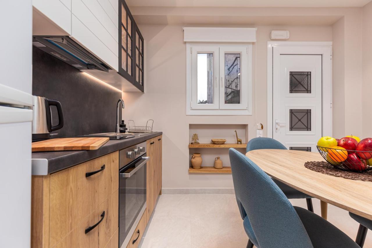 Rapanos Apartments Paleokastrítsa Eksteriør bilde